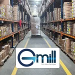 Millenium Comercial, Logotipo, Galpão,